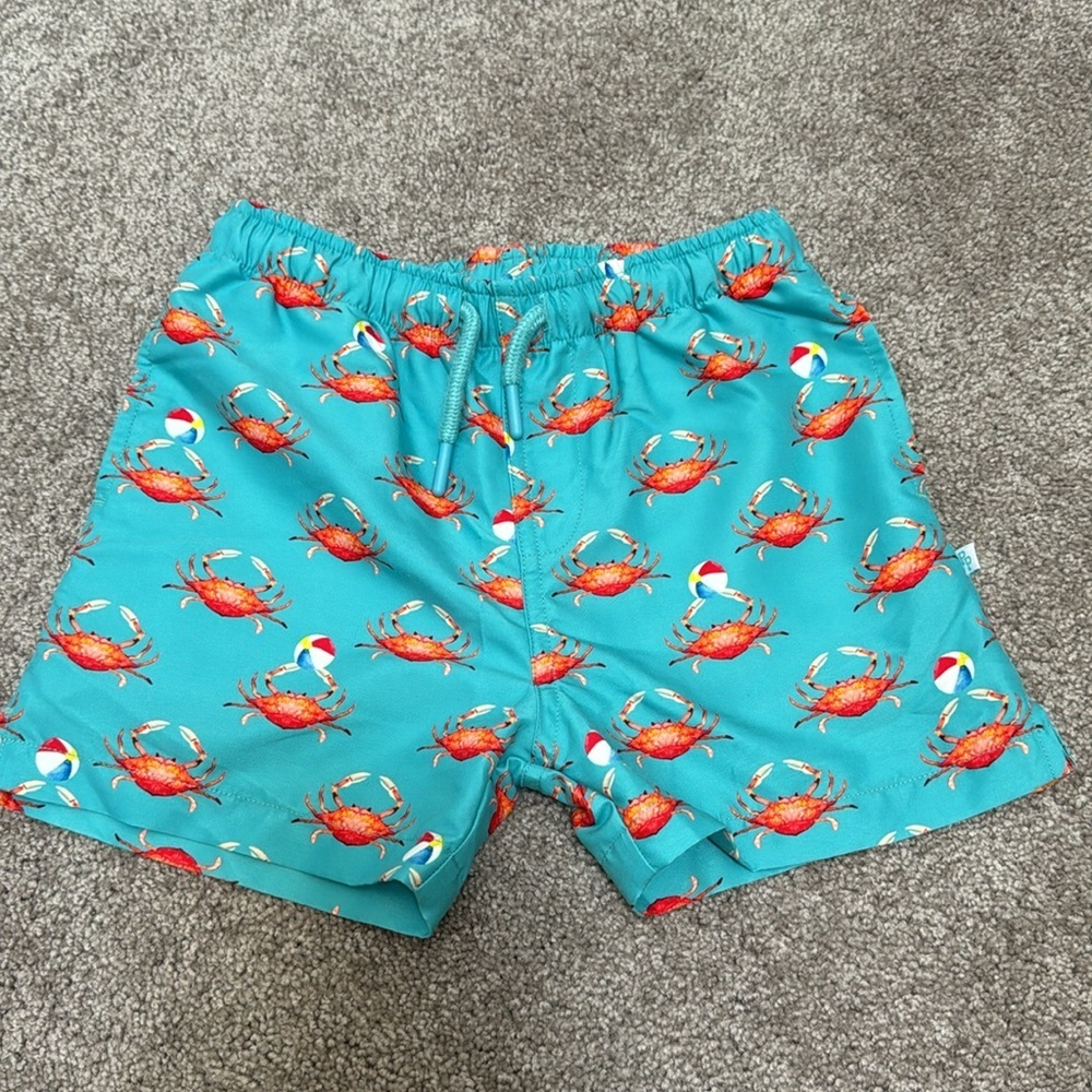 Posh Peanut Boys Swim Trunks
